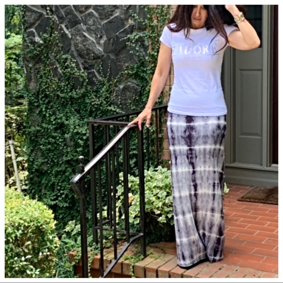 ✨LAST ONE✨Grey tie dye maxi skirt - Picture 7 of 7